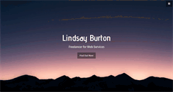 Desktop Screenshot of lindsayb.biz